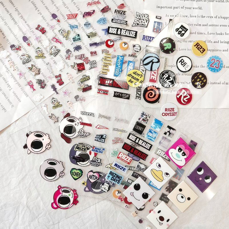 iize新品拉椅子回归应援美甲贴