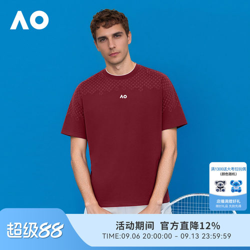 AO澳网春装新款马年限定运动T恤