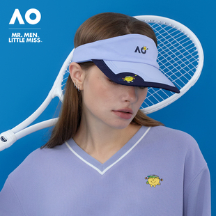 AO澳网MMLM联名26年新款网球空顶帽男女户外骑行遮阳帽防晒太阳帽