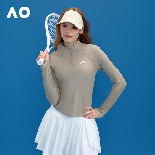 AO澳网打底运动卫衣网球服
