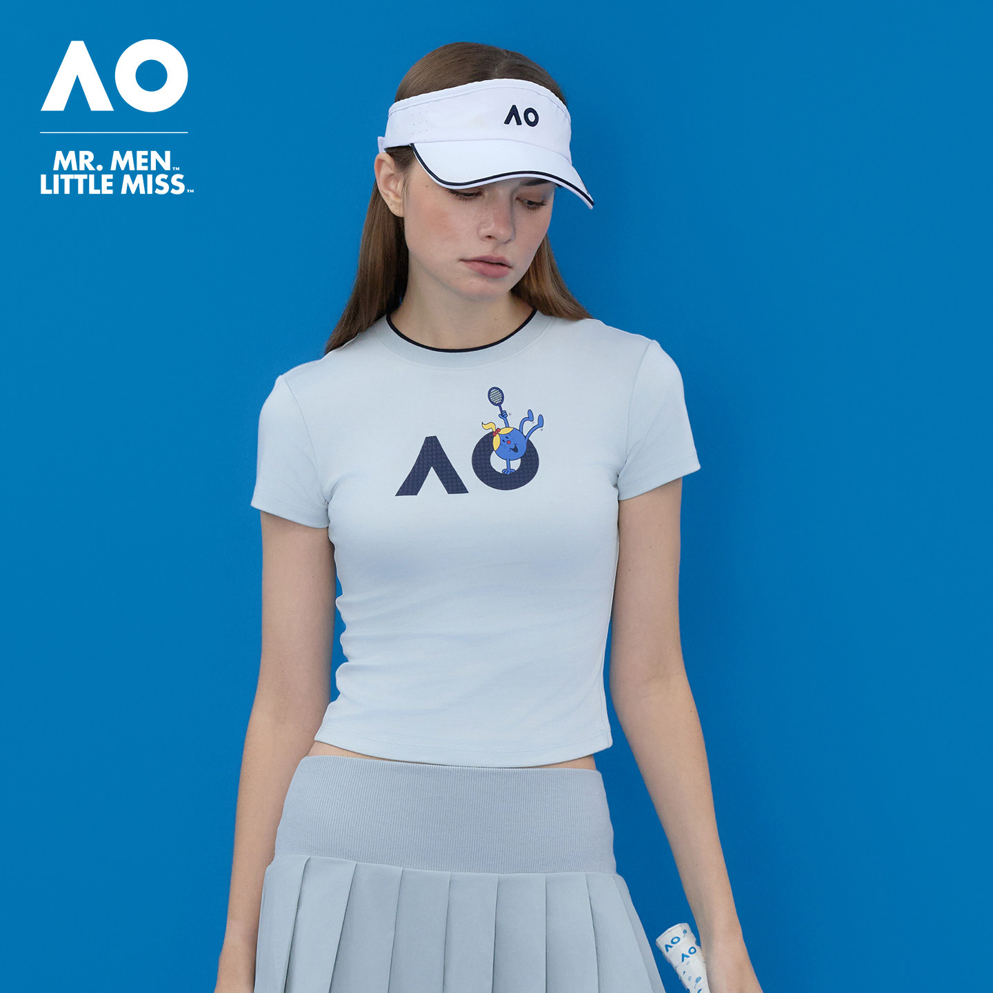 AO澳网MMLM联名26年新款浮雕印花修身健身运动T恤半袖上衣网球服,运动服/休闲服装,运动T恤,淘宝优惠券,粉丝福利购,淘宝优惠卷