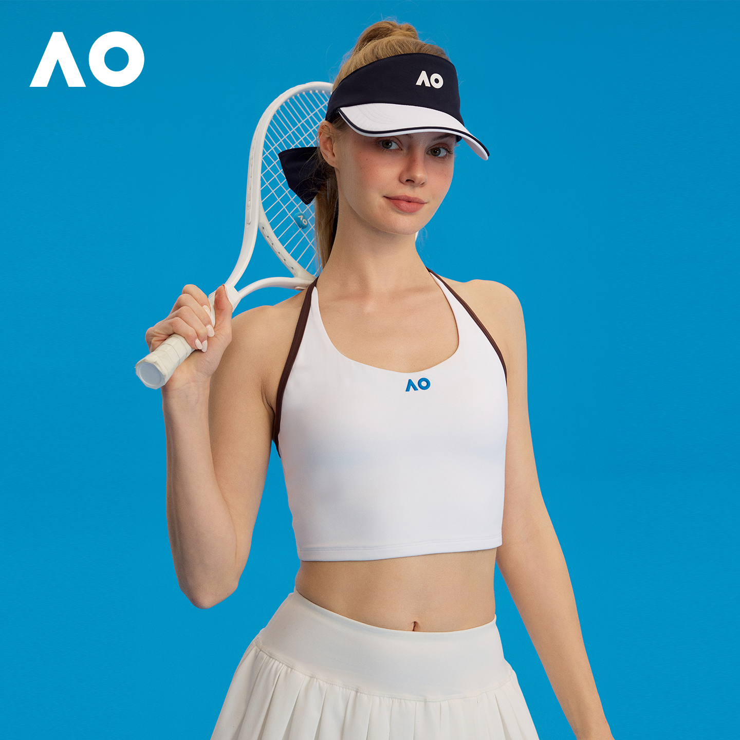 AO澳网网球背心女运动健身服