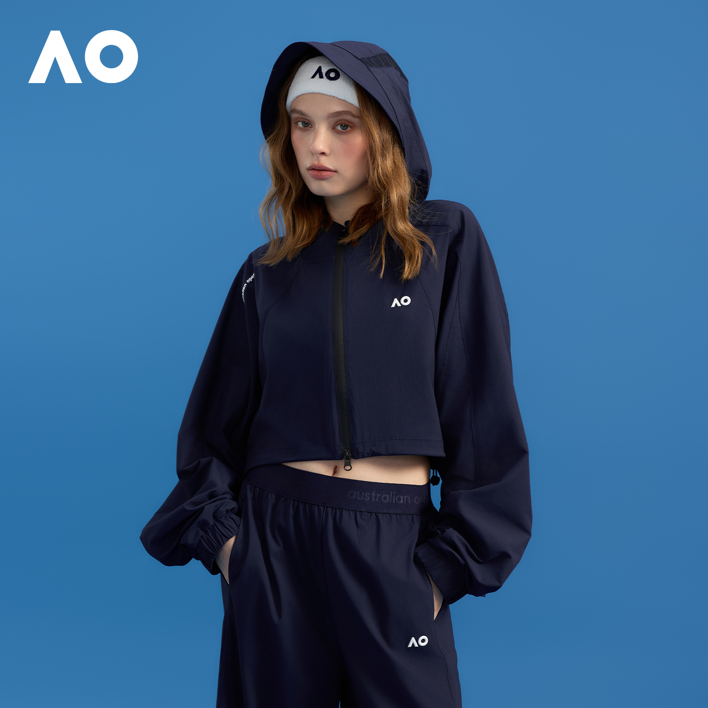 AO澳网运动外套女网球运动服