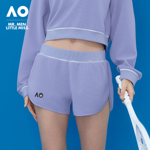 AO澳网MMLM联名26年春装新款华夫格假两件短裤网球裙运动半身裙