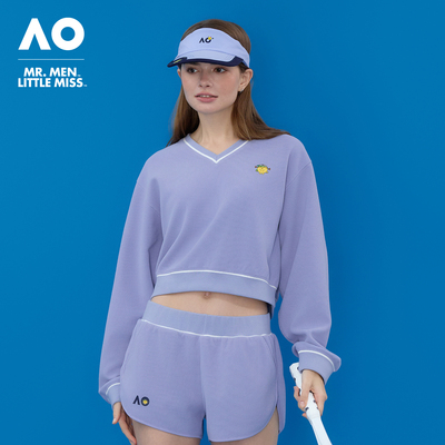 AO澳网26年新款春装领运动卫衣