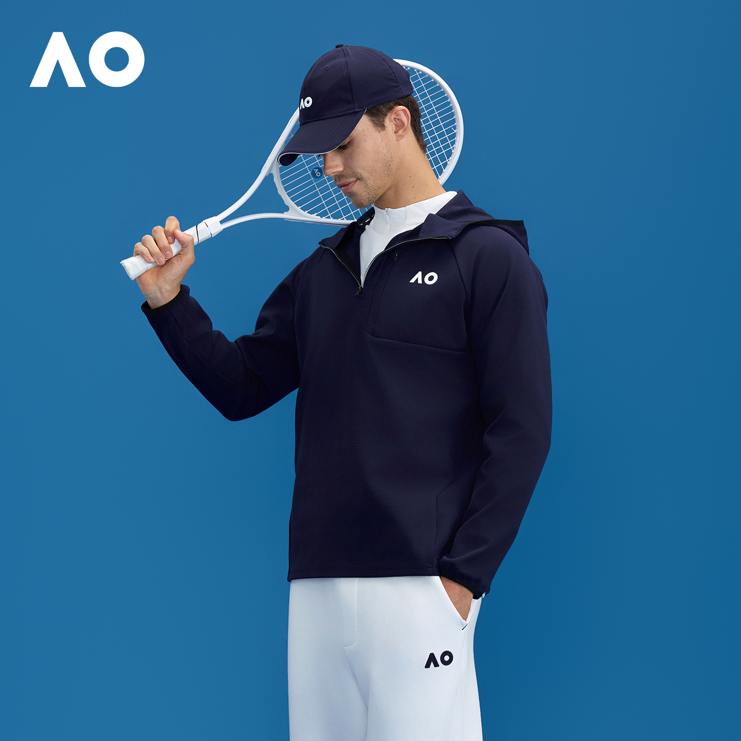 AO澳网动茄克运动连帽外套