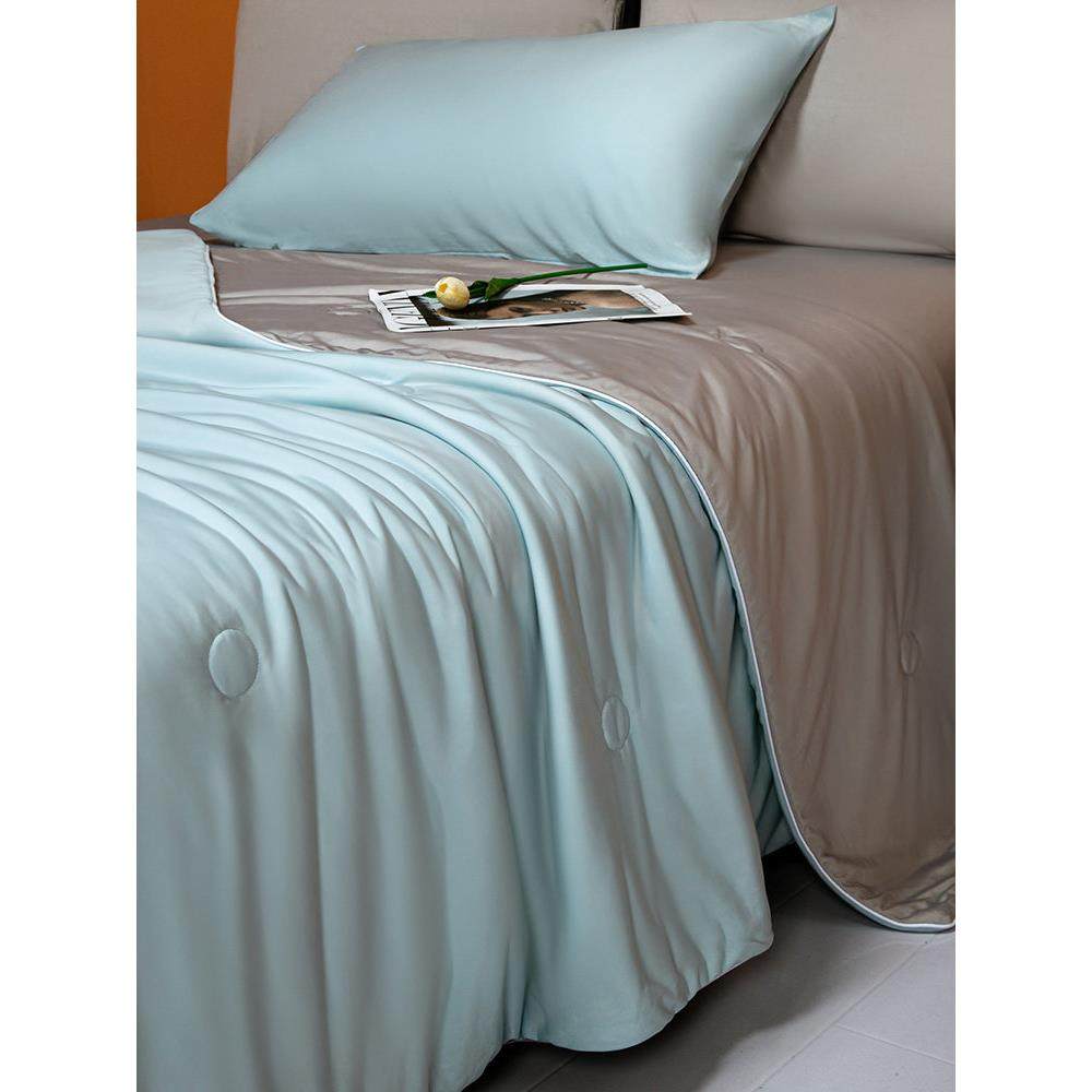 A类母婴级凉感单独夏凉被可水洗机洗薄款单双人夏季薄款空调被子