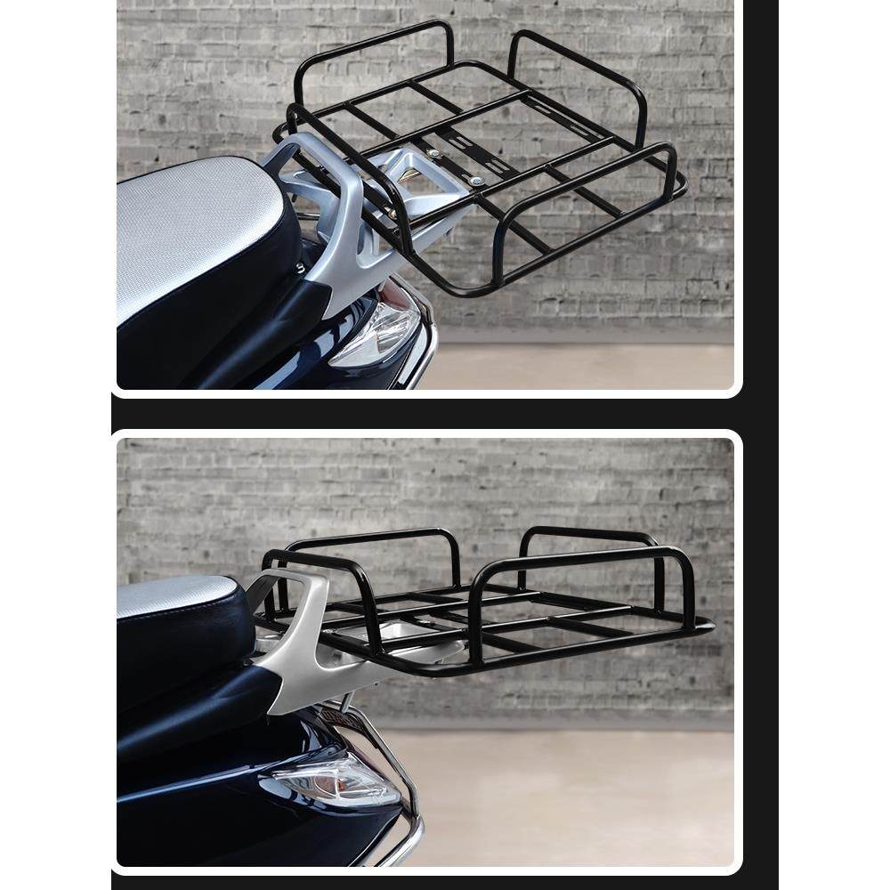 摩托车货架电动车外卖车载保温箱托盘固定底架托架美团送餐铁支架