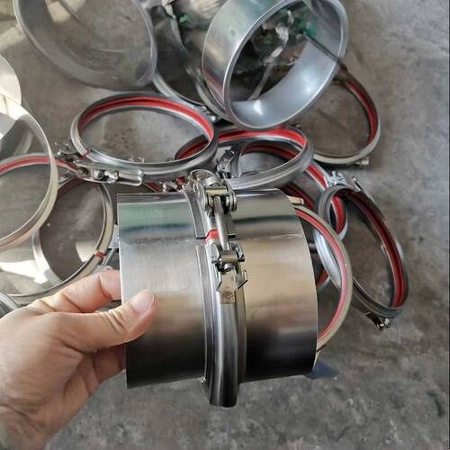 镀锌风管抱箍密封管卡304不锈钢U型强力卡箍固定扣手柄快捷喉箍夹