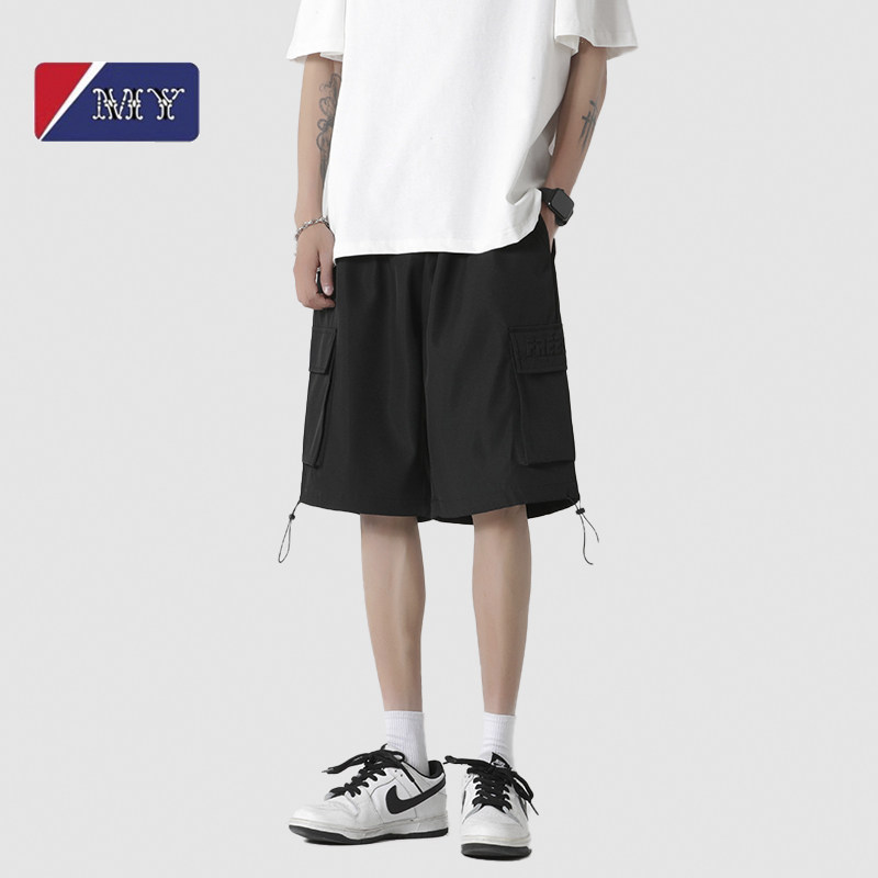 潮牌短裤男士夏季薄款宽松休闲男生夏天外穿运动五分卫裤,男装,短裤,淘宝优惠券,粉丝福利购,淘宝优惠卷