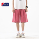 裤 运动短裤 子潮牌宽松 新款 休闲裤 男士 女士夏季