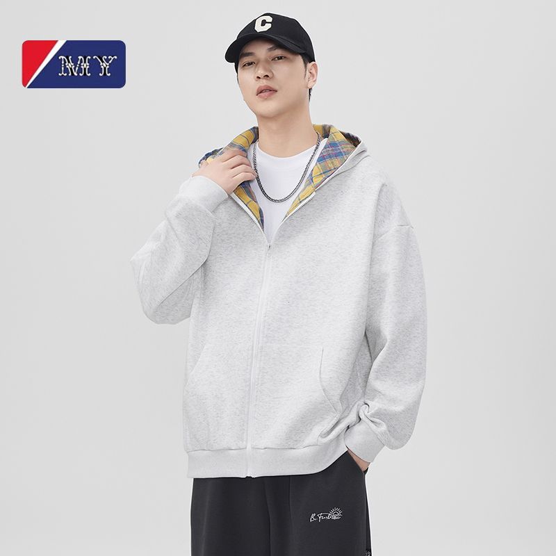 （服装服饰类）慵懒风美式高街卫衣春秋2025连帽情侣上衣