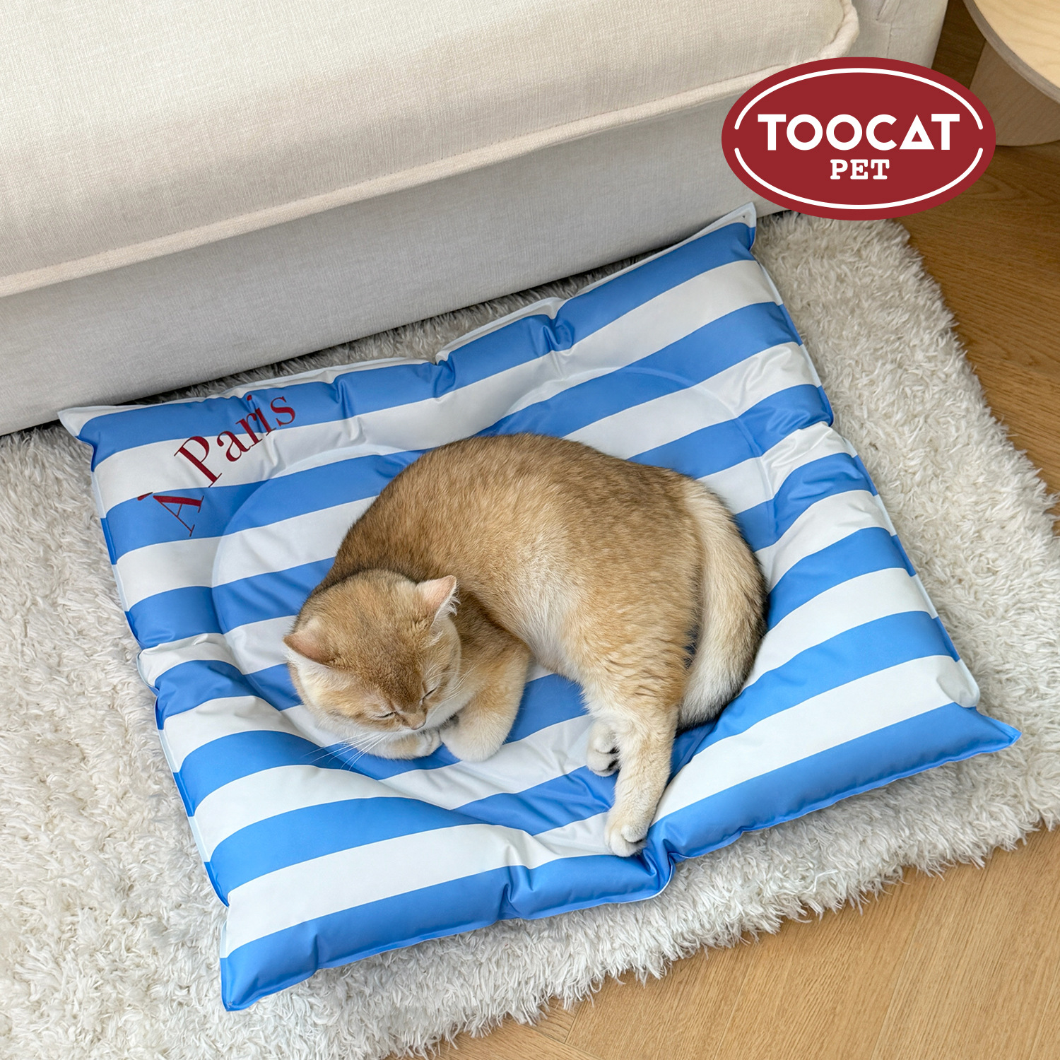 TOOCAT宠物冰垫夏天降温猫咪垫凉席垫冰窝狗窝睡垫凉席猫咪用品
