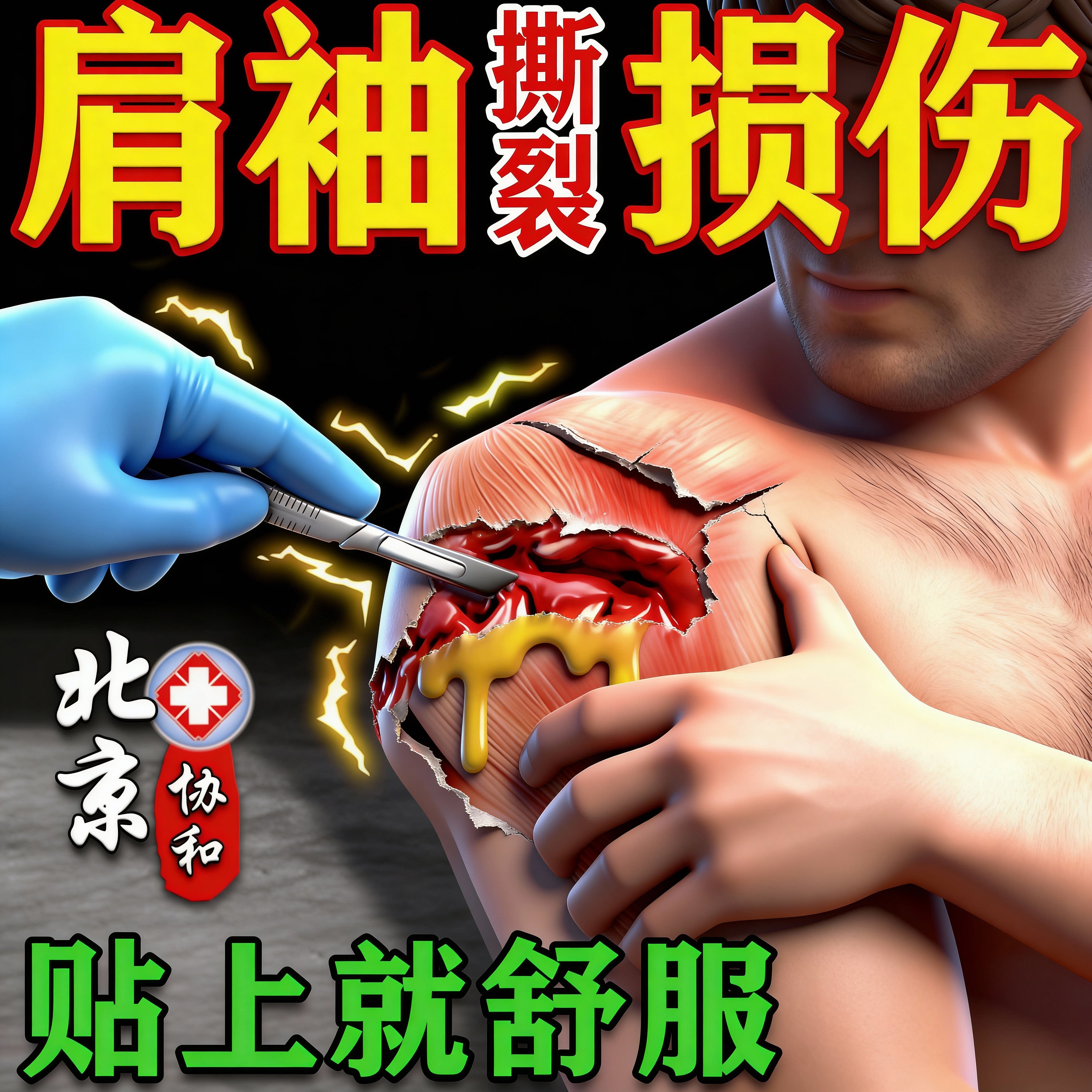 北京協和【900%舒服肩袖损伤贴】