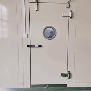 304不锈钢冷库门电动门平移门双开门耐高温隔热半埋全埋门净化门