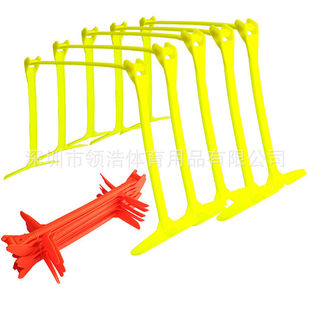 足球训练跨栏架可折叠可调节度敏捷栏便携小跨栏体能训练障碍栏