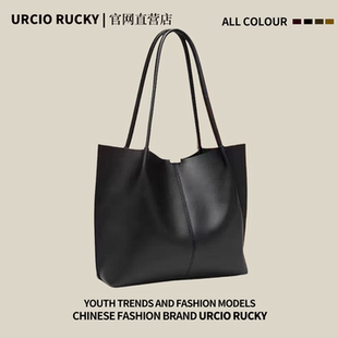 URCIO RUCKY品牌韩国小众单肩托特包包女2025高级感大容量通勤包