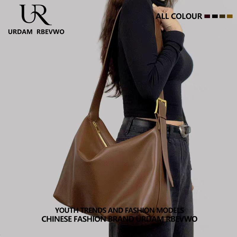 日系复古托特包高级感包包2025新款通勤百搭单肩包大容量斜挎包潮