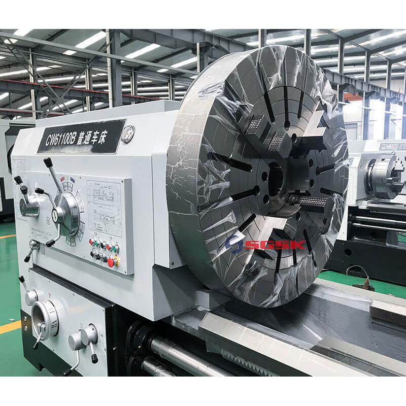 CW6180F车床重型车床整体床身落地式车床普车导轨宽600卧式车床