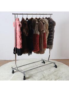 服装店挂衣架龙门架不锈钢落地架衣服货架展示架伸缩陈列新品