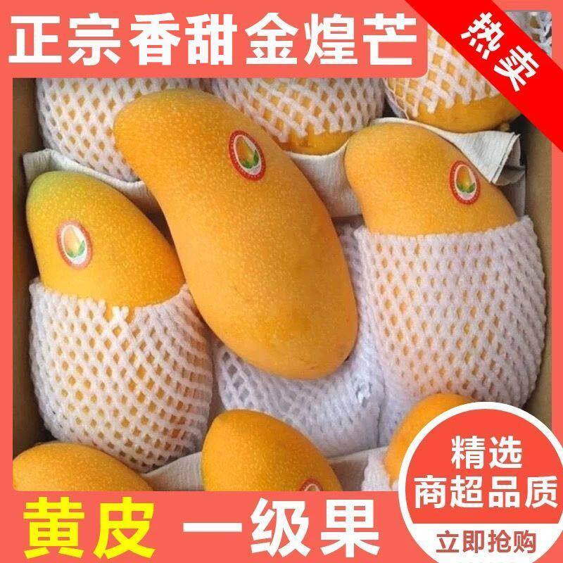 海南金煌芒果当季新鲜水果直发10