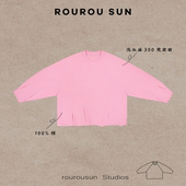 纯色基础款 50338新款 女装 休闲圆领套头卫衣