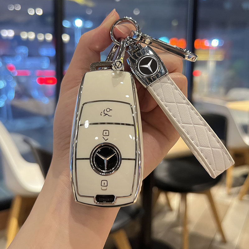 奔驰E级钥匙套A级G级B级E260车扣