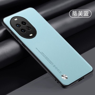 适用华为nova14手机壳novo14pro保护套n0va14ultra高档素皮note全包镜头mova防摔nowa新款nava的男士navo后壳