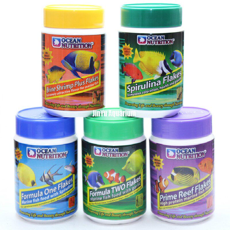 极速Marine Flakes fish food Ocean Nutrition sea rUeef marine
