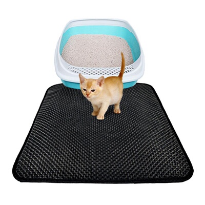 极速Pet Cat Litter Mat Double Layer Pet Cat LitterU Trapper