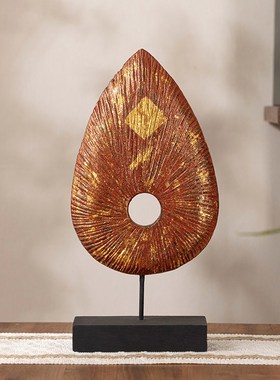 极速泰国木雕工艺品摆件r家居客厅电视酒柜桌面禅意摆设办公室创