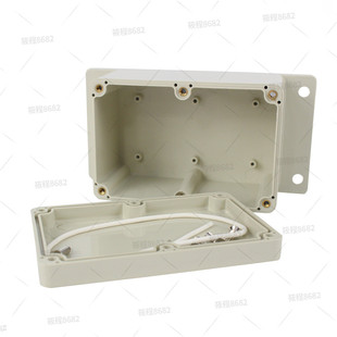 8A1 65塑料接线密封开关盒仪表壳绝缘 防水接线盒120 极速F13带耳