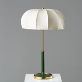 Table Lamp Retro 极速Classic White Metal EuropeaVn Emerald