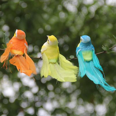 极速Cute Artificial  Decoration Bird Model DIY ArtVificial S