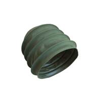 极速帆布通风g管风机口软连接伸缩软管排风管耐高温防火钢丝接头