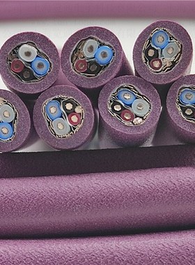 细缆高柔性折弯DeviceNet总线通讯电缆双绞屏蔽线2X22AWG+2X24AWG
