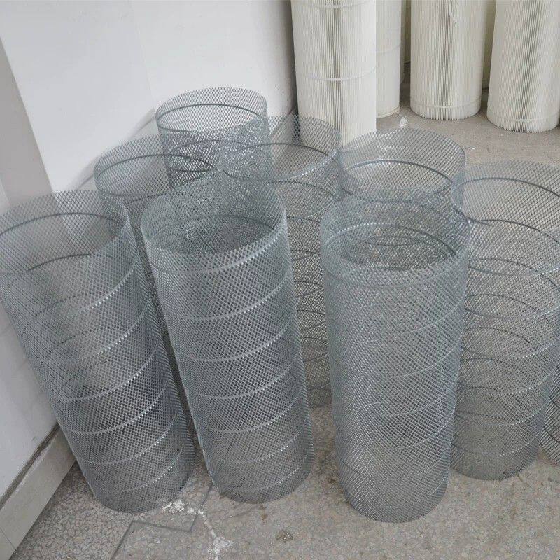 工业除尘器滤筒除尘滤芯喷粉喷塑阻燃抛丸机静电滤芯
