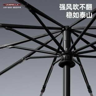 40骨全自动雨伞男士折叠超大号三人晴雨两用黑胶防晒太阳伞女加大