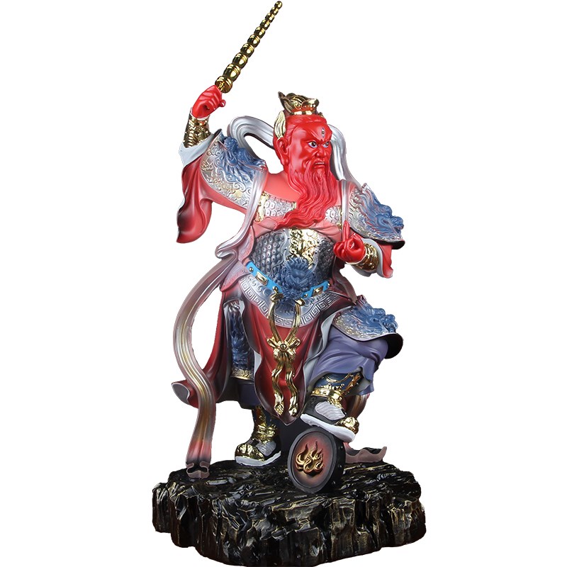 树脂王灵官神像王天君都天大灵官像火神菩萨家用供奉工艺品摆件