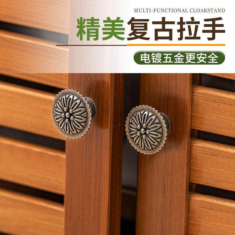 鞋架家用门口鞋柜收纳全楠竹宿舍简易多层大容量置物阳台室内儿童