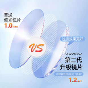 vozapow沃飒骑行近视套镜翻盖户外徒步登山护目镜防风自行车墨镜