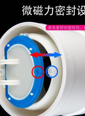 75/110PVC排水管止回阀防臭防反水止逆阀化妆室下水管道止逆阀