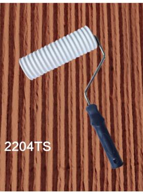 8寸白色橡胶压花滚筒质感艺术涂料花纹滚筒硅藻泥施工工具2204TS