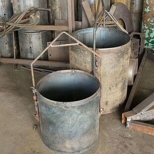 孔桩吊桶 挖桩用吊桶 摩擦桩吊桶 小吊机配件 人工孔桩哈儿吊机