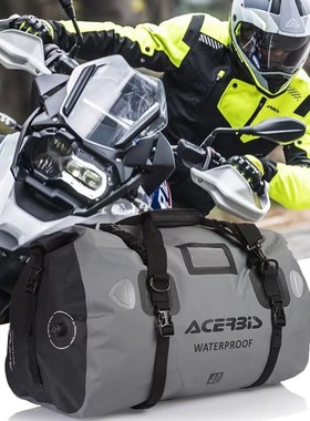 意大利acerbis摩托车后尾包防水骑士摩旅装备骑行后座包行李驮包