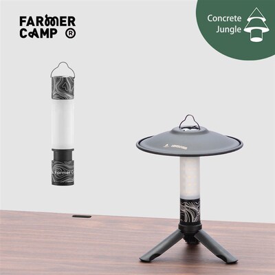 Tillak户外露营Farmer Camp充电LED帐篷灯手电灯罩底座便携营地灯