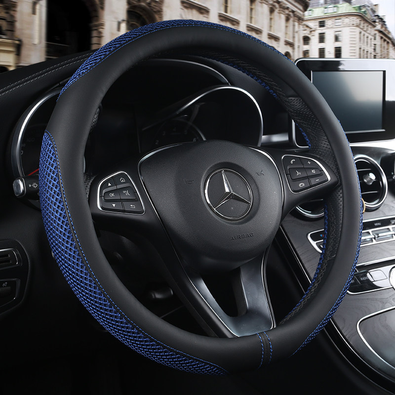 起亚K2 K3智跑k5凯酷KX3汽车方向盘套四季福瑞迪冰丝把套防滑男女