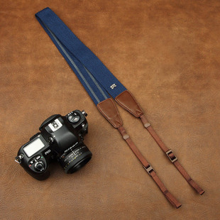 深蓝色CAM1207A cam 微单肩带通用型 照相机背带 in防滑单反数码