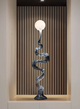 轻奢风生水起高档艺术雕塑摆件玄关入户进门入门装饰品高级感