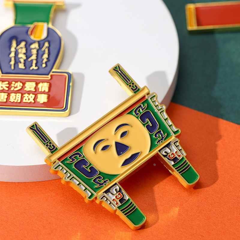 湖南省博物馆文创长沙冰箱贴马王堆博物院太阳神鸟磁贴纪念品新品